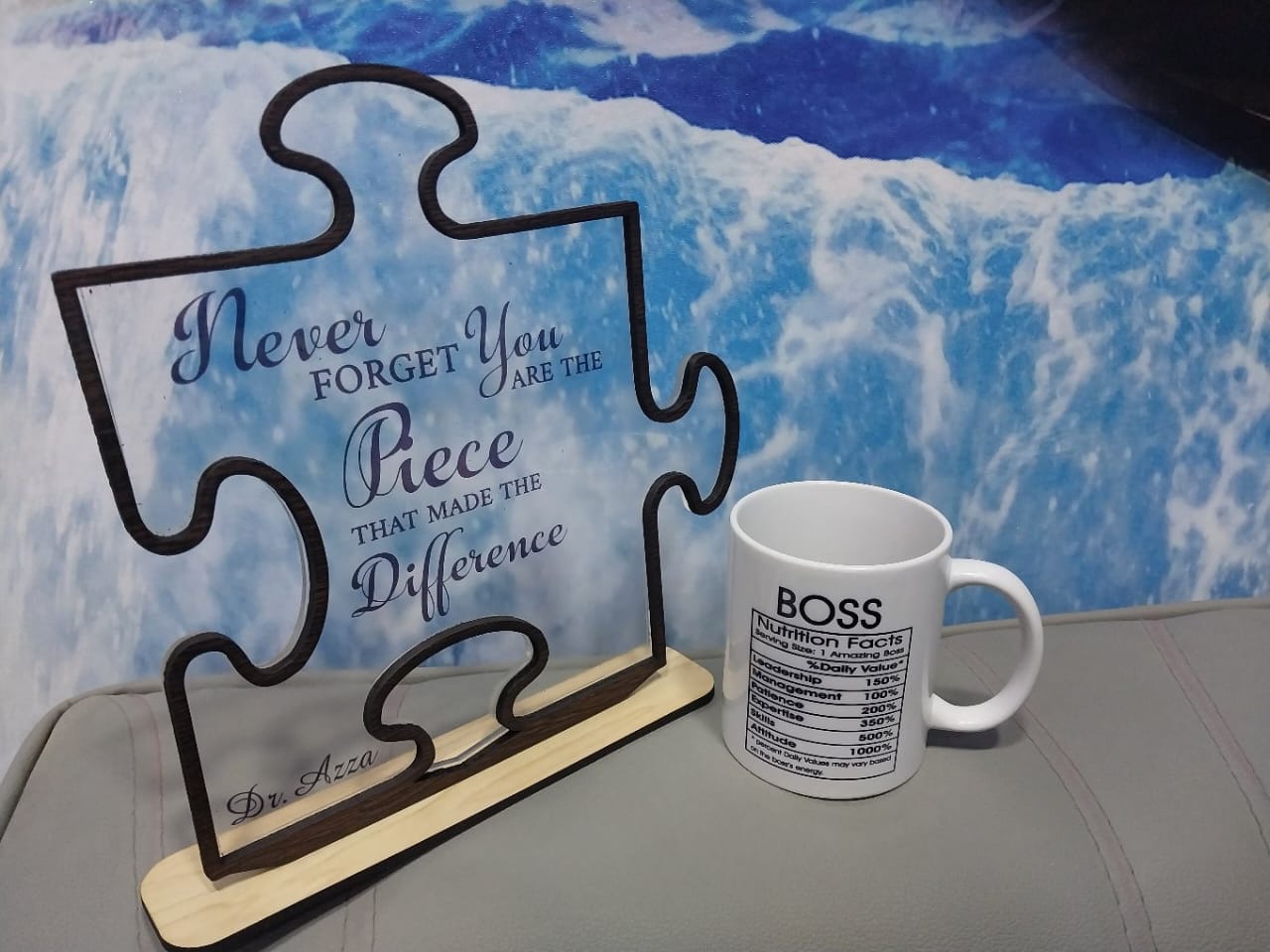 بازل اكليريك مطبوع مع مج مطبوع BOSS