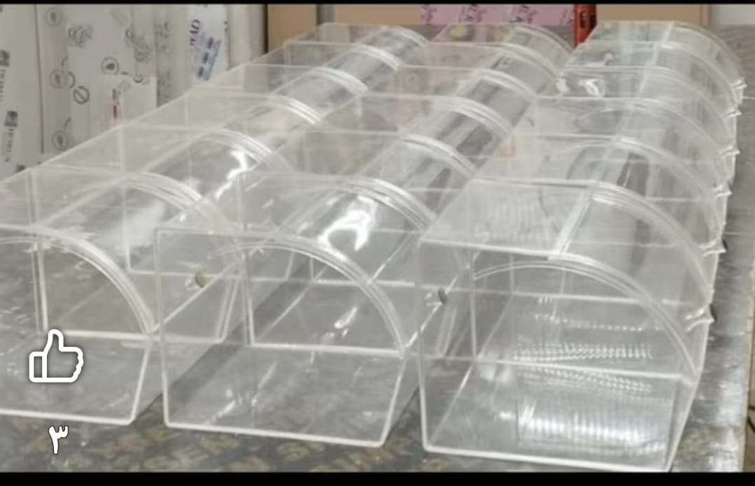 بوكسات اكليريك للحلويات والسكاكر والمقرمشات - الصورة 3